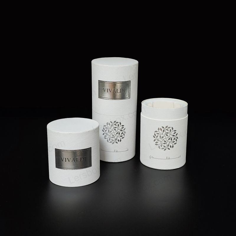 Cutii cu tuburi de hârtie pliabile pentru depozitare eficientă și opțiuni elegante de ambalare a produselor HT003