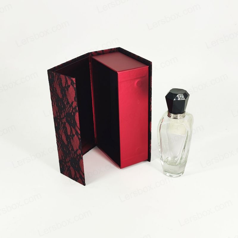Cutie de parfum de aur handmade cu tavă Eva și construcție rigidă rezistentă HP015