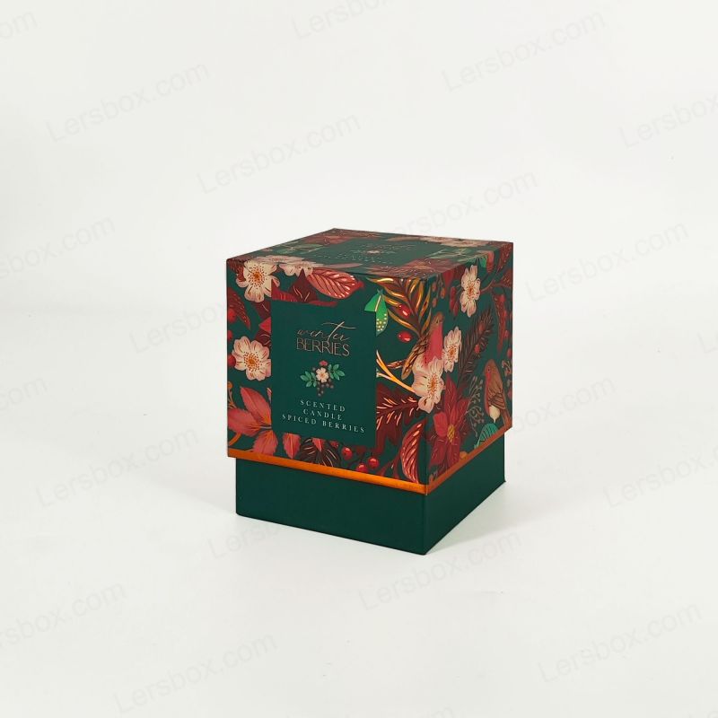 Cutie de parfumuri cu folie de aur cu tavă de spumă EVA și design robust manual HP022