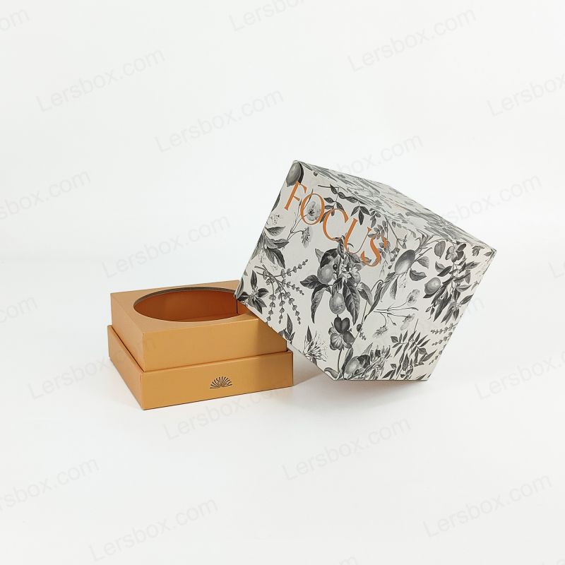 Cutie de parfumuri cu folie de aur cu tavă de spumă EVA și design robust manual HP022