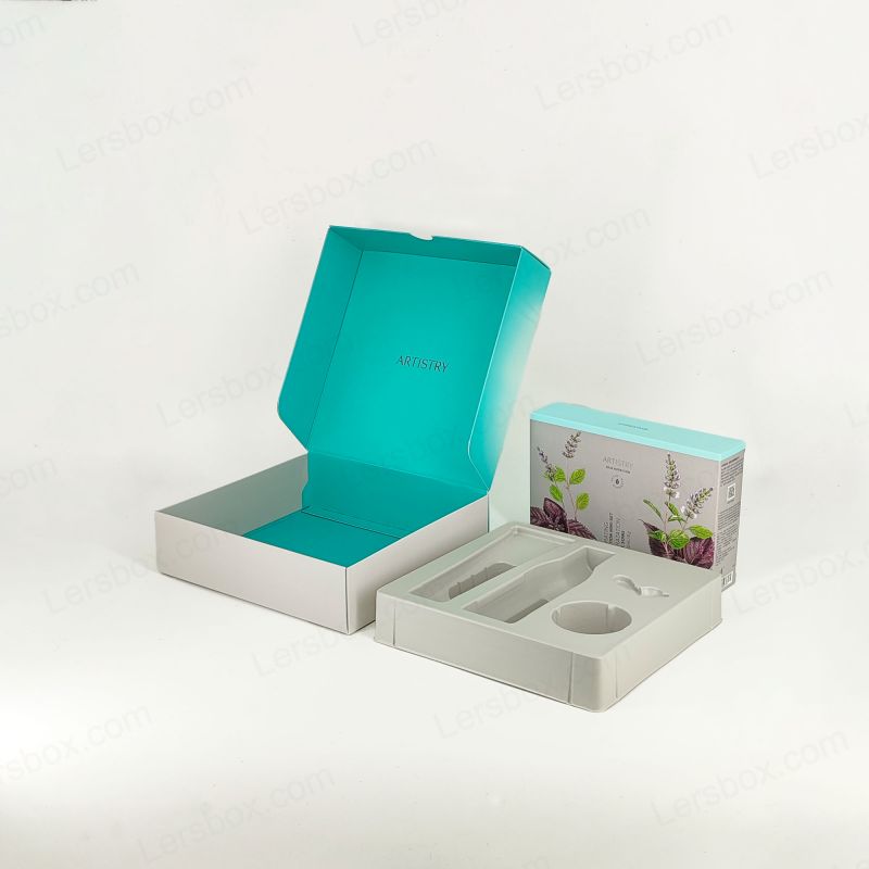Cutii de capăt de hârtie pliabilă pentru stocare eficientă și soluții elegante de ambalare pentru produse PTE003
