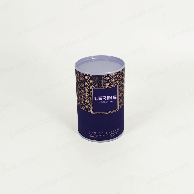 Cutii elegante de tuburi de hârtie cu imprimeuri personalizate pentru ambalaje elegante și soluții de expediere ecologice HT012
