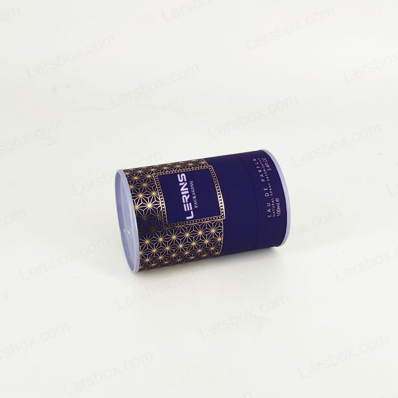Cutii elegante de tuburi de hârtie cu imprimeuri personalizate pentru ambalaje elegante și soluții de expediere ecologice HT012