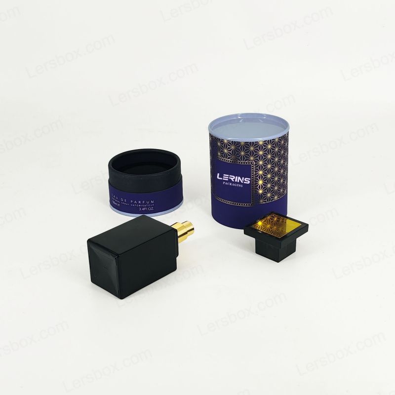 Cutii elegante de tuburi de hârtie cu imprimeuri personalizate pentru ambalaje elegante și soluții de expediere ecologice HT012