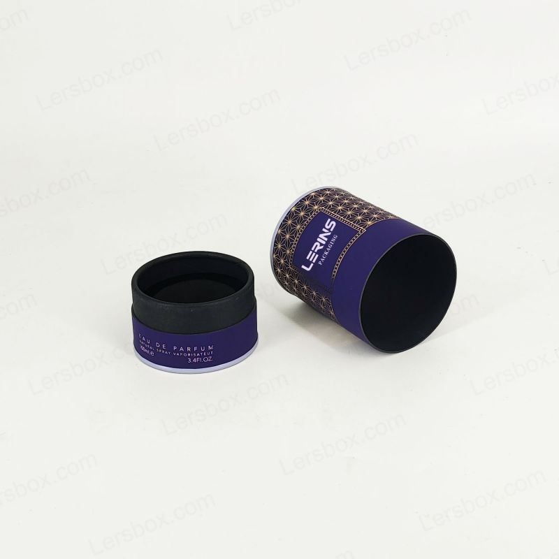 Cutii elegante de tuburi de hârtie cu imprimeuri personalizate pentru ambalaje elegante și soluții de expediere ecologice HT012
