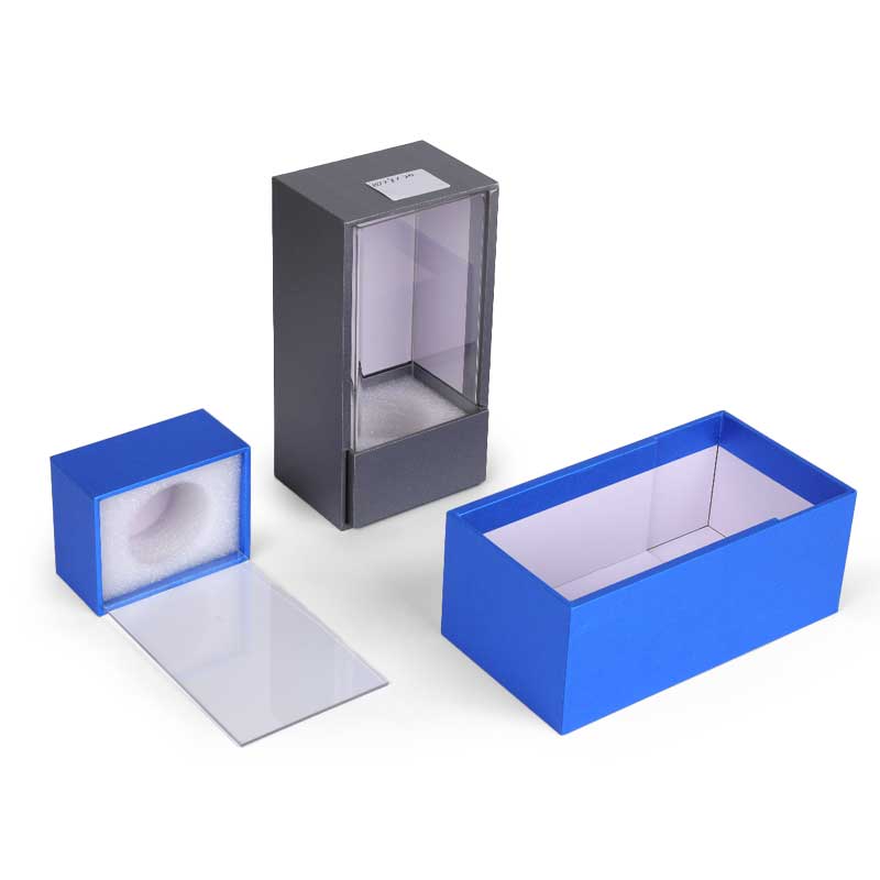 Cutie cadou transparentă de parfum acrilic